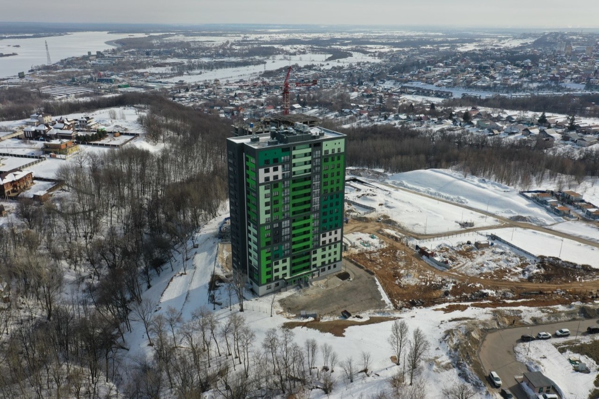485 новых квартир появились на нижегородском рынке первичного жилья в феврале